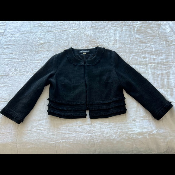 Karl Lagerfeld black bolero jacket - Picture 1 of 3